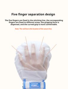 Venta directa de fábrica Guantes para niños Mitt Restricción para pacientes con demencia Suministros de terapia de rehabilitación - Product Image 4