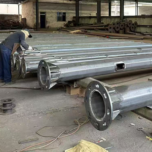 Chất Lượng Cao 6M 7M 7.5M 9M 13M Hình Nón Lục Giác Năng Lượng Mặt Trời Đường Đèn Bài Sử Dụng Ánh Sáng Đường Phố Cực - Product Image 1