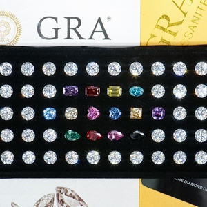 Moissanite de laboratoire, couleur blanche EF, de 3 à 9 mm, pierre de moissanite pour chaîne de tennis - Product Image 6