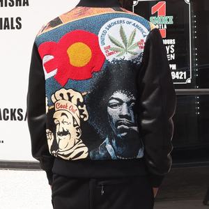 Мужской жаккардовый пуховик - Product Image 4