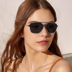 TTR-C9029 2 in 1 Recycled TAC Polarized Cip On Frame Monturas De Gafas Sunglasses For Women Sunglasses For Men 2024