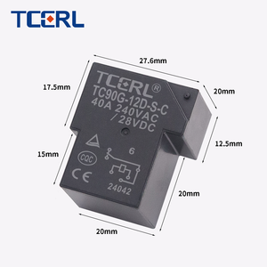 12V 30A 40A 50A T90 kín <span class=keywords><strong>PCB</strong></span> <span class=keywords><strong>Relay</strong></span> công suất cao liên hệ với mục đích chung Điện áp <span class=keywords><strong>Relay</strong></span> Epoxy bảo vệ điện Rơ Le chuyển đổi - Product Image 6