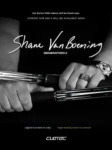 Taco <span class=keywords><strong>de</strong></span> billar Qutaike SVB <span class=keywords><strong>de</strong></span> <span class=keywords><strong>segunda</strong></span> generación con tecnología <span class=keywords><strong>de</strong></span> fibra <span class=keywords><strong>de</strong></span> carbono negra, sección frontal Cuetec Jaguar Meiz - Product Image 5