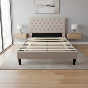 Letto Singolo Moderno e Resistente Nisco con Struttura in Metallo <span class=keywords><strong>per</strong></span> Casa, Camera da Letto, Hotel e Appartamenti - Product Image 1