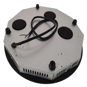 Placa de Inducción Portátil Redonda de 3 Quemadores y 6400W, Electrodoméstico de Cocina Integrado - Product Image 3