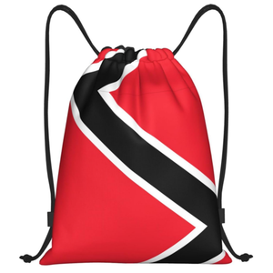 Sac à dos à cordon imprimé drapeau de Trinité-et-<span class=keywords><strong>Tobago</strong></span>, fourni directement par l'usine, sac de rangement portable pour le sport, les voyages et le camping - Product Image 4