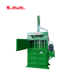 Presse à balles verticale hydraulique à haute efficacité commerciale pour les petites et moyennes entreprises et les stations de recyclage des déchets - Product Image 1
