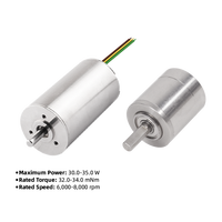 Motor Robótico de Bajo Ruido PrimoPal, Motor BLDC Micro Sin Ranuras de 28 mm, Alta Velocidad 6000 rpm, 30W 35W, Mini Motor Sin Núcleo