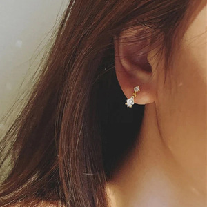 Orecchini a Perno Geometrici a Forma di Diamante, Gioielli Eleganti e Chic per Donne, Accessorio per Uso Quotidiano, Feste e Regalo - Product Image 3