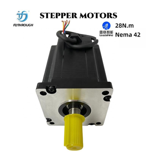 มอเตอร์สเต็ปเปอร์ไฮบริดสำหรับ CNC ขายดี ของแท้ 28 นิวตันเมตร 110CM28 ผู้ผลิต Leadshine 2 เฟส <span class=keywords><strong>Nema</strong></span> 42 DC 28 <span class=keywords><strong>19</strong></span> 6.5 <span class=keywords><strong>Nema</strong></span> 52 1.2 201 - Product Image 4