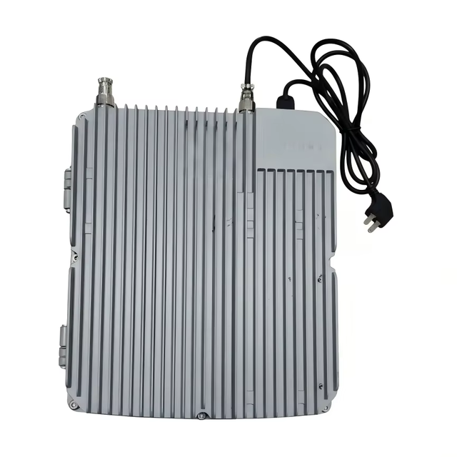 HJT Aluminum Alloy 60km Range UAV FPV Drone Signal Booster Amplifier Antenna Tri Bands 2.4G 5.2g 5.8g Extender