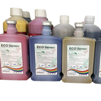 Encre éco-solvant Galaxy à base d'huile et de plastisol pour impression numérique DX5/DX7/DX11/XP600/13200-E1, 1000 ml par bouteille, haute performance