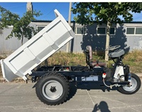 Camion benne électrique mini-dumper sur roues pour l'exploitation minière, avec une charge utile de 400 kg et une vitesse de 70 km/h