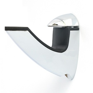 Adjustable Hardware Accessories <b>Cabinet</b> Zinc Alloy Shower Room Storage holder clamp Glass Shelf Bracket - Product Image 1