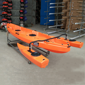 Kayak Doble de Pesca de Plástico para 3 Personas, Longitud de 3.1-4m, Peso de 33KG - Product Image 5