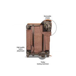 Hãng hàng không được phê duyệt tốt nhất lớn trên bánh xe đẩy xe đẩy vật nuôi cán Túi vật nuôi chó mèo tàu sân bay với bánh xe biểu tượng tùy chỉnh - Product Image 4