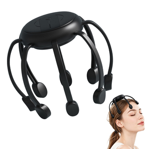 Masajeador de Cabeza 0728 Stress Relax, Multivelocidad, Profesional, Diseño de Pulpo, Ergonómico, Paquete Completo para el Cuero Cabelludo - Product Image 1
