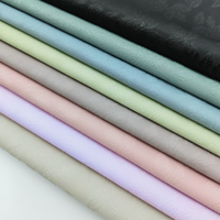 Tissu 100% PU de haute qualité avec un dos tricoté en forme de pivoine, 110GSM, résistant à l'abrasion et anti-moisissure