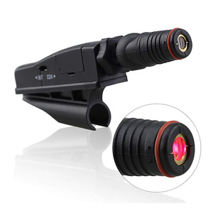 Dispositif de visée laser pour le golf, noir, avec poignée en caoutchouc, aide à l'entraînement en intérieur - Product Image 1