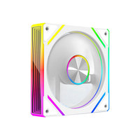Prism 8PRO 12CM RGB Temperatura controlada PWM Ventilador silencioso Alto flujo de aire 3 pines ARGB Sync CPU Cooling Case para PC High-Rated