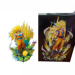 2025 Mới <span class=keywords><strong>Dbz</strong></span> Phim Hoạt Hình Hành Động Bức Tượng Goku Saiyan Mô Hình Đồ Chơi Cho Bé Trai Sưu Tập Bức Tượng Món Quà Giáng Sinh - Product Image 3