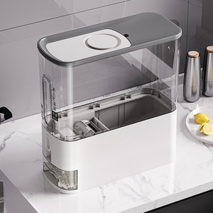 ภาชนะเก็บข้าว 20 กก. ปิดผนึกกันแมลง ใช้ในครัวแบบอัตโนมัติ - Product Image 4