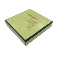 Boîte de luxe en bois pour chocolat, boîte de date avec design personnalisé avec photo sur le haut