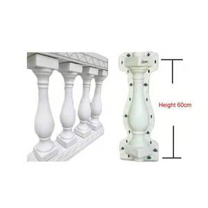 Moule en Gros pour Clôture en Béton Balustre Balustrade Ciment Rampe de Balcon Vase Panneau Mur Poteau de Clôture Potelet Dalle Borne Coffrage - Product Image 4