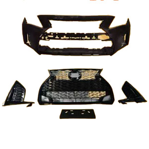 Kit de Carrocería Deportiva RAYSEZE de Alta Calidad en Plástico para <span class=keywords><strong>Toyota</strong></span> <span class=keywords><strong>Corolla</strong></span> <span class=keywords><strong>2007</strong></span>-2013, Parachoques Delantero <span class=keywords><strong>Modificado</strong></span> IS250, Rejilla Inferior, Clips ABS - Product Image 1