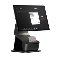 Terminal de Punto de Venta con Impresora Térmica Integrada Sunmi T3 Pro de Escritorio con Pantalla Táctil Dual, Caja Registradora con Pago NFC