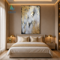 Peinture à l'huile abstraite moderne pour mur, décoration murale pour salon, hôtel, toile peinte à la main, art mural, décoration intérieure