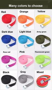 Sangle d'arrimage TIANMA 25 mm avec boucle à came noire, sangle à cliquet robuste avec sangle en toile résistante, résistance à la rupture <span class=keywords><strong>de</strong></span> 250 kg, certifiée CE - Product Image 6