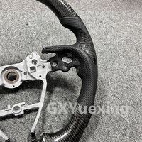 Volant en fibre de carbone véritable Volant sport personnalisé pour Toyota Camry Corolla