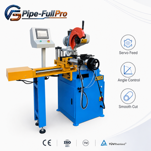 Máquina de Corte de Tubos Metálicos con Sierra Fría sin Rebabas, Cortadora de Tubos Semiautomática con Alimentación Servo, Corte de Alta Precisión para la Industria Automotriz - Product Image 1