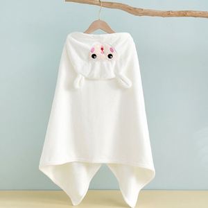 Soft <b>Newborn</b> Swaddle <b>Blankets</b> Infant Large Bath Towel Velvet Toddler Absorbent Bathrobe - Product Image 6