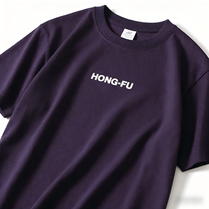 Camisetas Promocionales de Cuello Redondo de Algodón Puro con Logotipo, Tela de Secado Rápido para Regalos de Bienvenida para Empleados, Ferias Comerciales, Clubes de Baile - Product Image 1