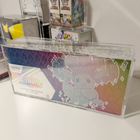Kunden spezifische UV-Ablehnung Acryl Poke Mon Booster Box für Elite Trainer Box Display Racks