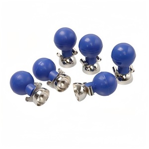 Électrode ECG à ventouse bleue durable pour moniteurs patient et appareils ECG - Product Image 2