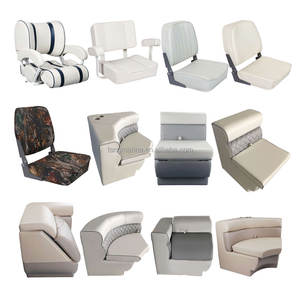 Nouveau siège <span class=keywords><strong>de</strong></span> bateau <span class=keywords><strong>ponton</strong></span> haut <span class=keywords><strong>de</strong></span> gamme avec dossier haut, logo personnalisé, siège <span class=keywords><strong>de</strong></span> bateau pliable <span class=keywords><strong>de</strong></span> luxe en cuir PU - Product Image 5