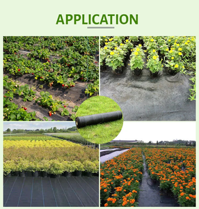 3.2oz UV protection plastique Anti tissé noir PP PE vert blanc contrôle des mauvaises herbes couverture tapis barrière aux mauvaises herbes tissu - Product Image 6