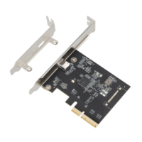 Carte d'extension PCIe X4 USB 3.2 Gen2x2 20 Gbit/s, adaptateur Type-C sans alimentation externe pour PC de bureau (en stock)