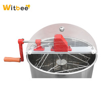 Extracteur de miel manuel Witbee 3 cadres en acier inoxydable sans soudure, centrifugeuse à force centrifuge, facile à utiliser 1