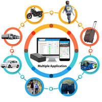 Localizador GPS en Tiempo Real, Mini Rastreador con Aplicación para Android y PC para Auto/Moto/Vehículo, Anti-Robo, Tarjeta SIM 2G