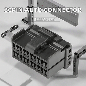 High Performance 20P Automotive <b>Adapter</b> Connectors High Quality Nylon Housing Brass Female IP40 3A AOWIFT DJ7201-1.2-21/175967-2 - Product Image 2