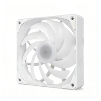 Ventilador ARGB Blanco de 120 mm a Precio de Mayoreo, Ventilador de 4 Pines PWM para Caja de PC, Enfriador para Juegos