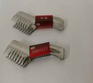 ที่คีบอาหารแบบหวี รุ่น DFT09-1 แบบกำหนดเองได้ 5 6 7 8 ซี่ สำหรับคีบผัก ขนมปัง สปาเก็ตตี้  รุ่นต่างๆ ที่ปรับแต่งได้ - Product Image 1