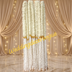 Luxury Jasmine <b>Wall</b> Hanging Ceiling Decor Wedding Event Party Festival Stage Backdrop <b>Flower</b> Decoration Export Quality - Product Image 2