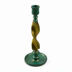 Candelero plateado pintado a mano, soporte de vela personalizado para interior, hogar, Villa, cena y centro de mesa de boda - Product Image 1