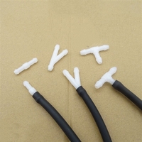 Accessoires de voiture, kit de tuyau de pulvérisation de lave-glace de pare-brise avant de remplacement, kit de tuyau d'essuie-glace, tuyau avec connecteur de tube, connecteur Y/I/T
