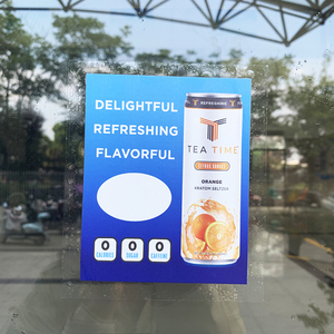 Tùy chỉnh in ấn cửa hàng kính quảng cáo tĩnh cửa sổ áp phích tái sử dụng tĩnh cửa sổ Bám dán - Product Image 6